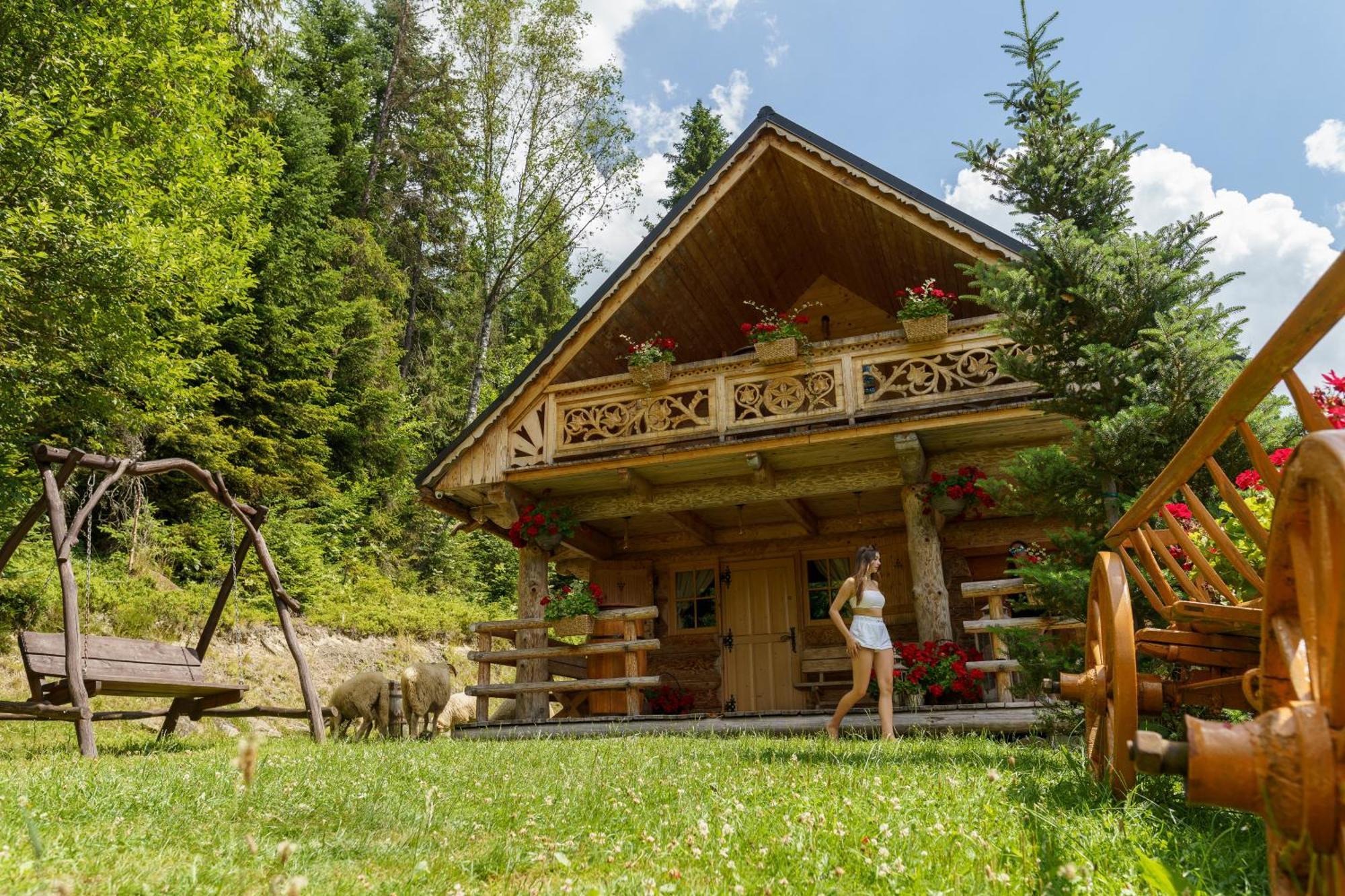 Lesna Bacowka Villa Нови Тарг Екстериор снимка