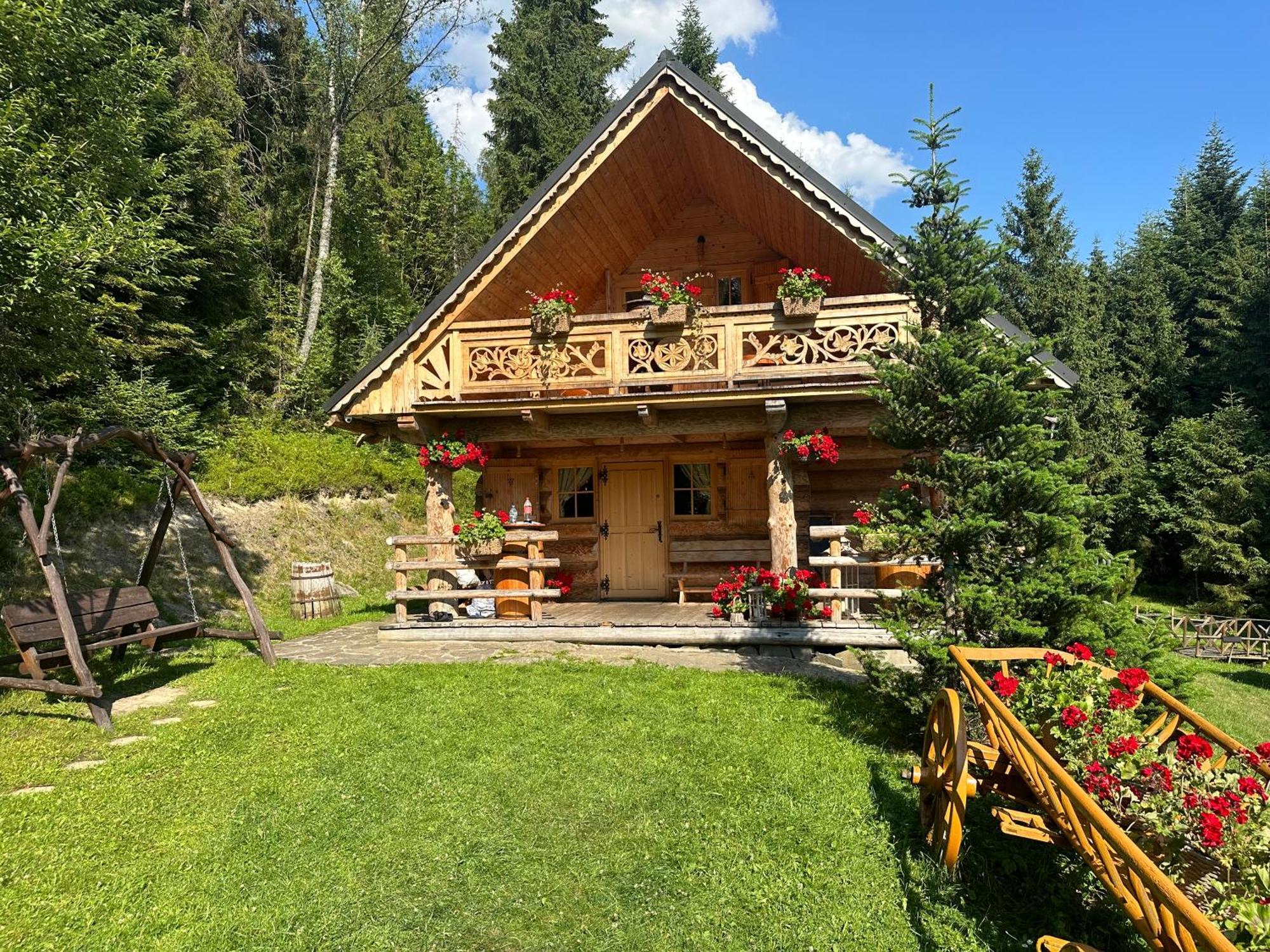 Lesna Bacowka Villa Нови Тарг Екстериор снимка