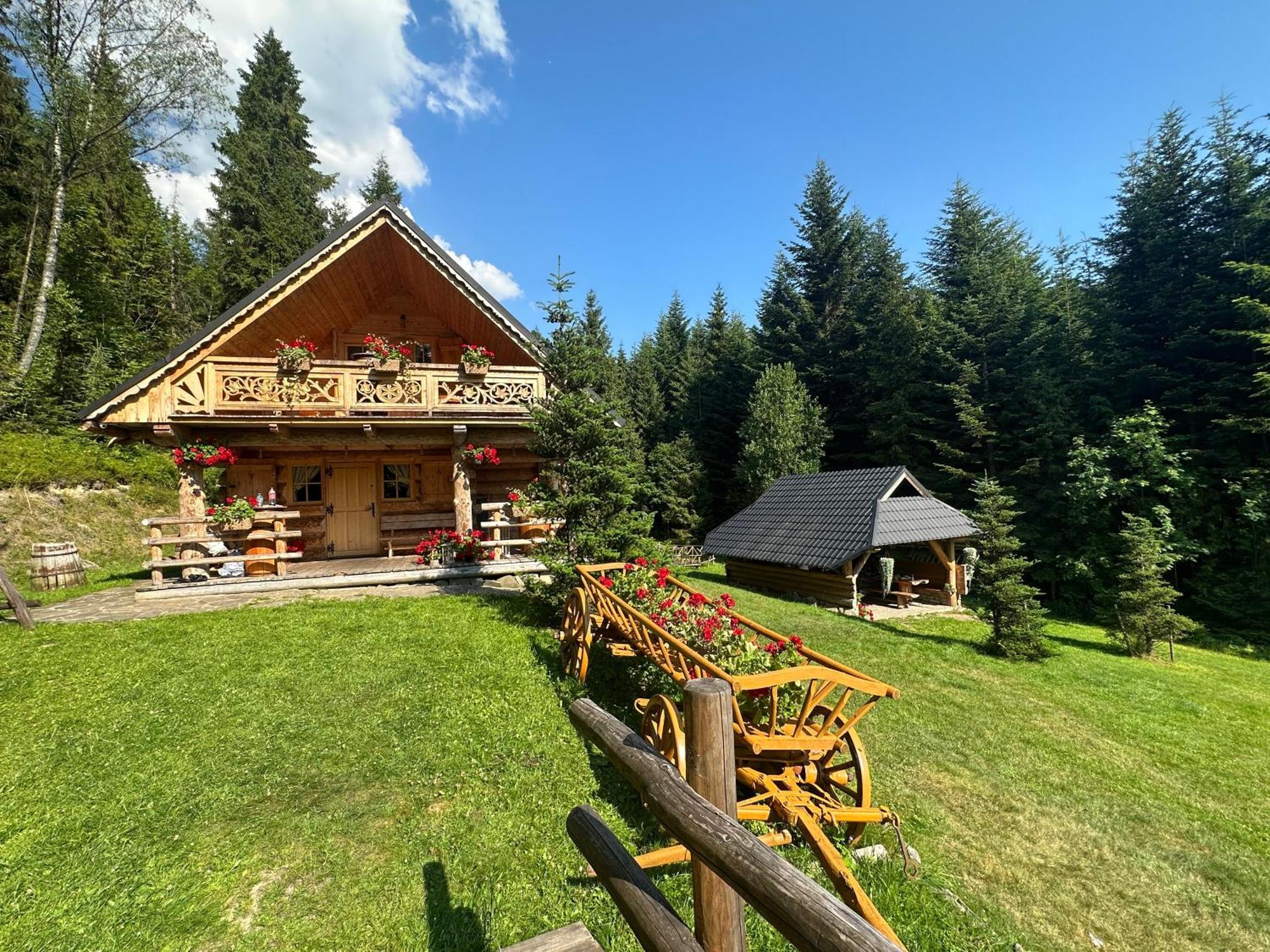 Lesna Bacowka Villa Нови Тарг Екстериор снимка