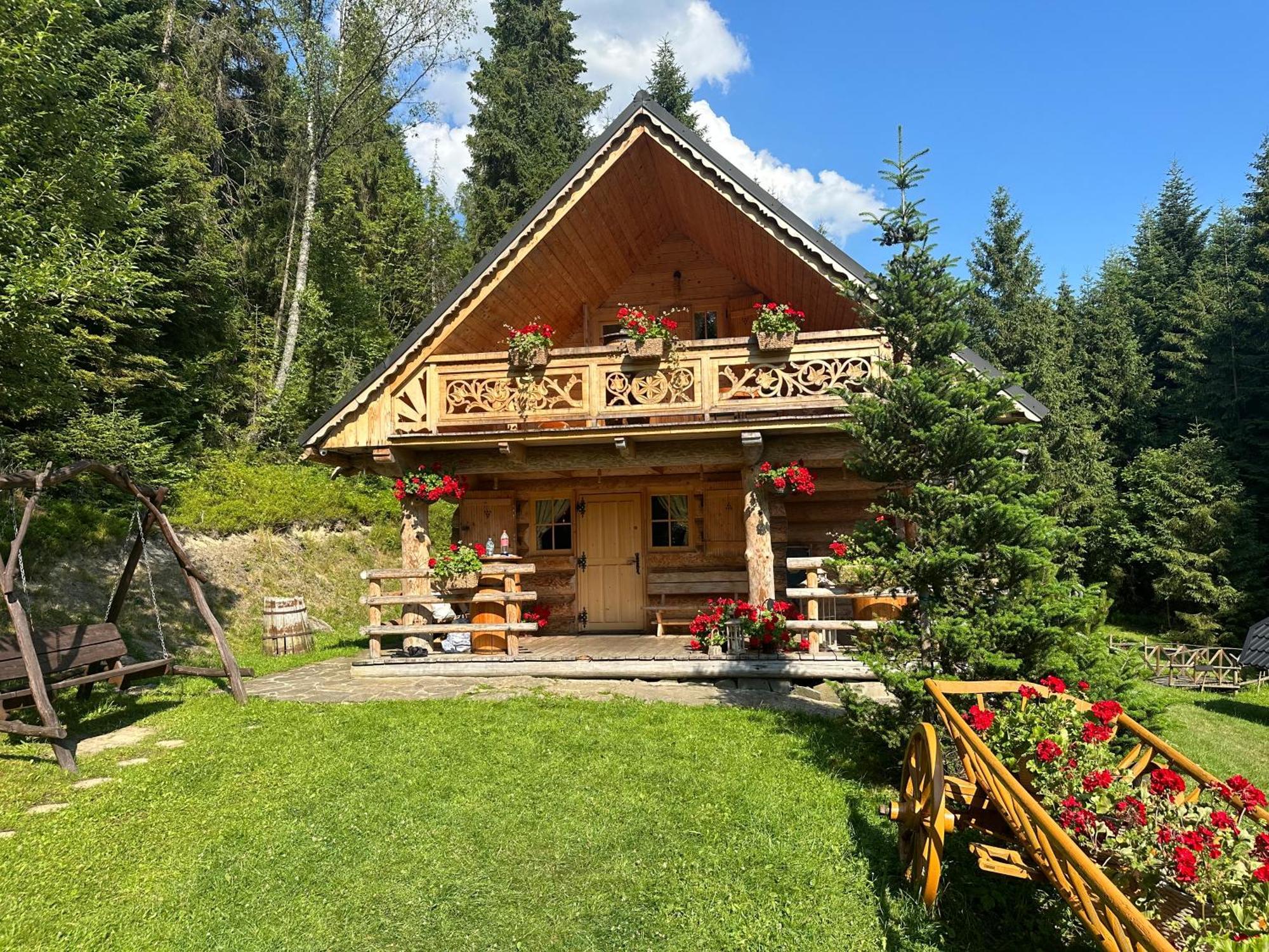 Lesna Bacowka Villa Нови Тарг Екстериор снимка